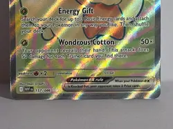 Whimsicott ex Ultra Rare SV: White Flare 157/086 Pokemon TCG NM Pokemon TCG - Image 3