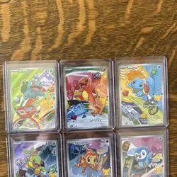 Pokemon First Partner Illustration Series 1 Collection - Complete Full Set Of 9 - Image 2