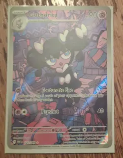 Pokemon Gothorita Sv: White Flare 125/086 Holo Illustration Rare TCG Card - Image 1