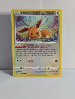 Eevee Reverse Holo/Non-Holo SWSH10: Astral Radiance 119/189 Pokemon TCG NM-LP - Image 2