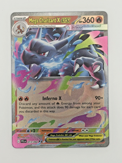 Mega Charizard X ex 013/094 Phantasmal Flames Double Rare Holo Pokemon NM - Image 1