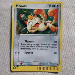 Pokemon Nintendo Black Star Promos 013 Meowth - Promo - Heavily Played - Image 1