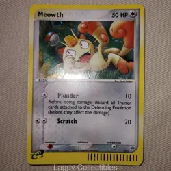 Pokemon Nintendo Black Star Promos 013 Meowth - Promo - Heavily Played - Image 3