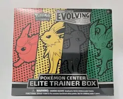 Pokemon TCG Evolving Skies Pokemon Center Elite Trainer Box (ETB) Sealed - Image 1