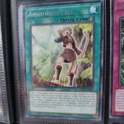 Yugioh Amazoness Call LEDU-EN010 1st Edition Rare NM - Image 1