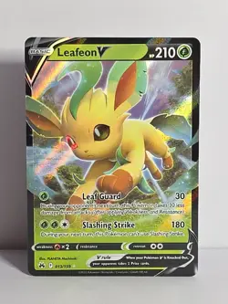 Pokemon Leafeon V 13/159 Sword And Shield Crown Zenith Pokemon TCG - Image 1