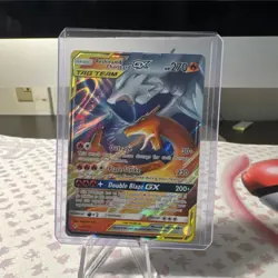 Pokemon TCG Reshiram & Charizard GX 20/214 Unbroken Bonds Ultra Rare Holo - Image 1