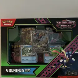Pokemon TCG Scarlet & Violet Shrouded Fable Greninja ex Special Edition Box - Image 1