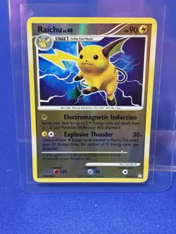 Pokemon Raichu 15/123 Mysterious Treasures Reverse Holo Rare 90 HP Stage 1 - Image 1