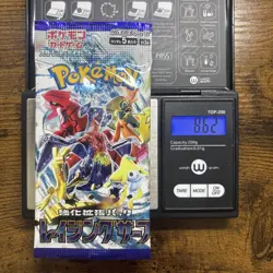 Heavy 8.62g Pokemon Sealed Raging Surf Japanese Booster Pack US Seller In Hand - Image 1