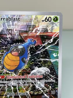 Pokemon TCG Karrablast 094/086 Illustration Rare Holo Sv: Black Bolt English NM - Image 4
