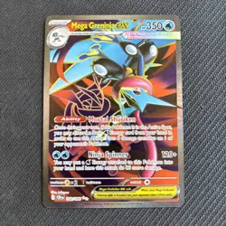 Mega Greninja ex 100/086 | Chaos Rising | NM | Full Art | MEGA | Pokemon TCG - Image 1