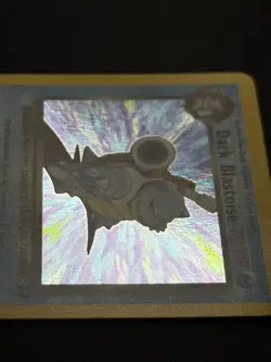 Pokemon Dark Blastoise Holo Rare TCG Card 3/82 NM! - Image 5