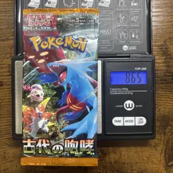 Heavy 8.65g Pokemon Sealed Ancient Roar Japanese Booster Pack SV4K US Seller New - Image 1