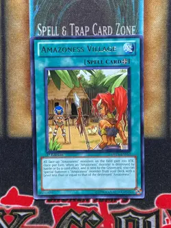 Yugioh Amazoness Village DREV-EN053 Rare 1st Ed NM - Image 1