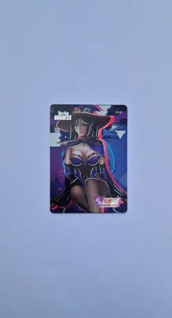 UR-16 Mona Genshin Impact Lucky Goddess 2 Goddess Story Card Waifu Card - Image 1