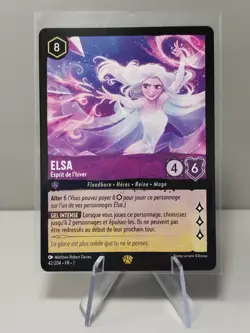 LORCANA FR Card - Chapter 1 42/204 Elsa - Legendary non-Foil New - Image 1