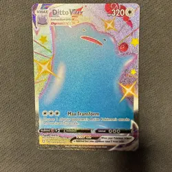 Ditto VMAX - Pokemon Card Game SV119/SV122 Shining Fates Sword Shield Holo NM - Image 1