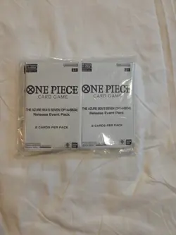 One Piece Card Game The Azure Sea's Seven Relese Event Pack X24 - Image 1