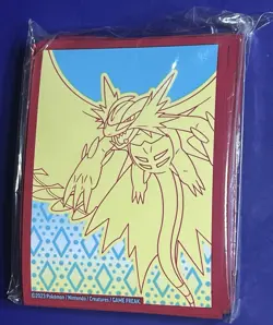 Sealed Paradox Rift Roaring Moon ETB 65 Ct Pokemon Card Sleeves - Image 1