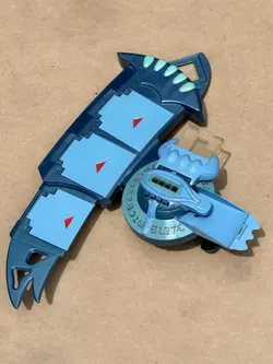 1996 Yu-Gi-Oh YuGiOh Chaos Duel Disk Card Launcher Cosplay Kazuki Takahashi Toy - Image 1