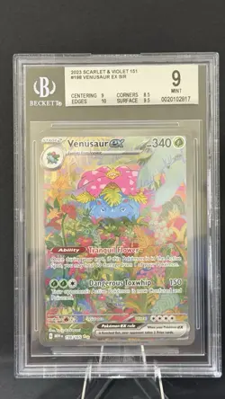 Pokemon TCG Venusaur EX Card 198/165 SV Sir Scarlet & Violet 151 - Image 1