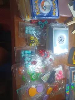 Lot Of Pokemon Card Game Pieces Energy Die Dice Markers More 2022-2024 - Image 1