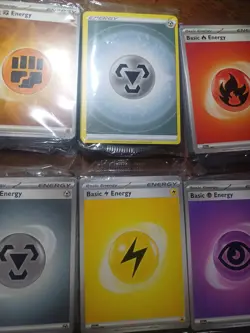 Lot Of Pokemon Card Game Pieces Energy Die Dice Markers More 2022-2024 - Image 3