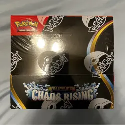 Pokemon TCG Mega Evolution Chaos Rising Sealed Booster Box English 60 Cards - Image 1