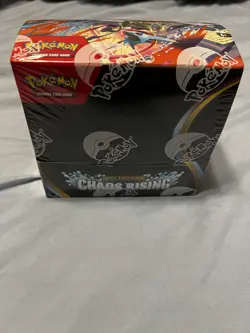 Pokemon TCG Mega Evolution Chaos Rising Sealed Booster Box English 60 Cards - Image 2