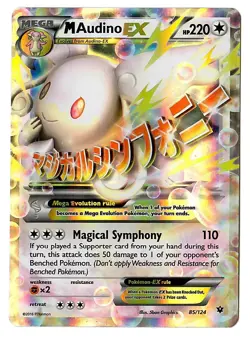 M Audino EX 85/124 XY - Fates Collide - Pokemon Card - LP - Image 1
