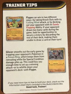 Phantasmal Flames: Trainer Tip Card With Mega Lopunny - Image 2