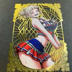 Goddess Story Gold METAL Card - Random Serial Number #/100! Anime Bikini Toga - Image 4