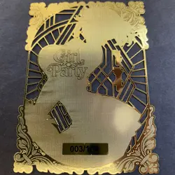 Goddess Story Gold METAL Card - Random Serial Number #/100! Anime Bikini Toga - Image 5