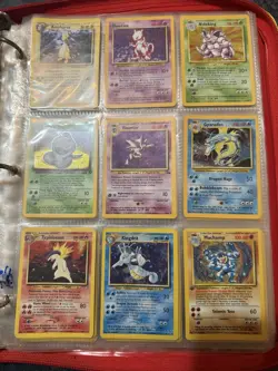 Pokemon Card Binder Lot Vintage WotC HOLO Lot From Base Set And Others - Image 1