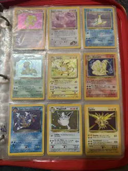 Pokemon Card Binder Lot Vintage WotC HOLO Lot From Base Set And Others - Image 2