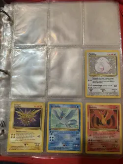 Pokemon Card Binder Lot Vintage WotC HOLO Lot From Base Set And Others - Image 3