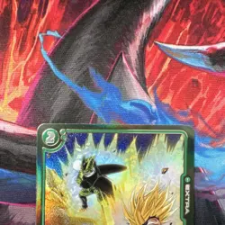Earth-Shattering Blow Dragon Ball Super FB02-104 R+ Foil Card Japanese - Image 4