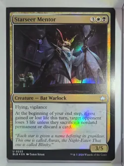 Starseer Mentor (Foil) - U233 - MTG - Bloomburrow (BLB) - Image 1