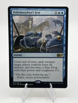 Polymorphist's Jest - M15 - MTG Magic the Gathering - Lightly Played - Image 1