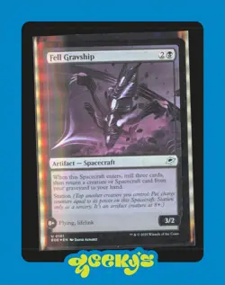Fell Gravship Edge of Eternities Regular U101 Magic MTG $2MIN ORDER - Image 1