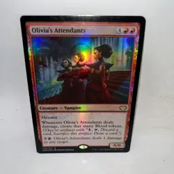 Olivia's Attendants 172 Rare Innistrad: Crimson Vow Magic: The Gathering Foil LP - Image 1