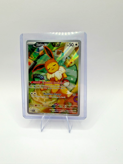 Pokemon Eevee #173 Prismatic Evolutions ETB Promo Holo NM/MINT - Image 3
