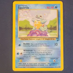 Squirtle 93/130 - Base Set 2 - Common Pokemon Card - PL - Image 1