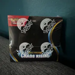 Pokemon Chaos Rising Booster Box New Sealed - Image 1