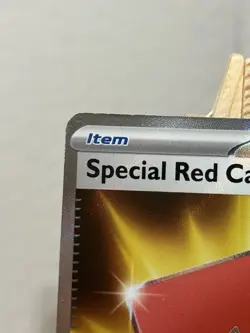 Special Red Card 113/086 Chaos Rising Trainer Full Art Holo Rare Pokemon Card NM - Image 2