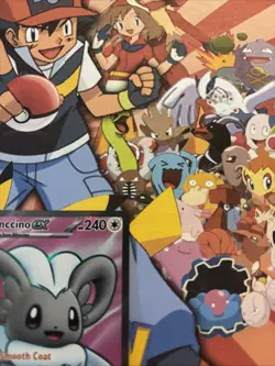 Pokemon Cinccino ex 105/086 & 098/086 Chaos Rising Rare Full Art Holo NM/M - Image 3