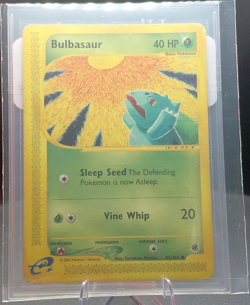 Pokemon Bulbasaur 095/165 Expedition Base Set Regular Common English E-Reader - Image 1