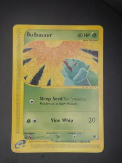 Pokemon Bulbasaur 095/165 Expedition Base Set Regular Common English E-Reader - Image 4