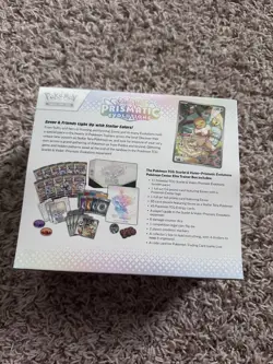 Pokemon Scarlet & Violet: Prismatic Evolutions ETB Sealed Pokemon Center - Image 2